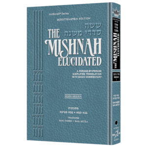 Schott Mishnah Elucidated Nezikin Vol 1